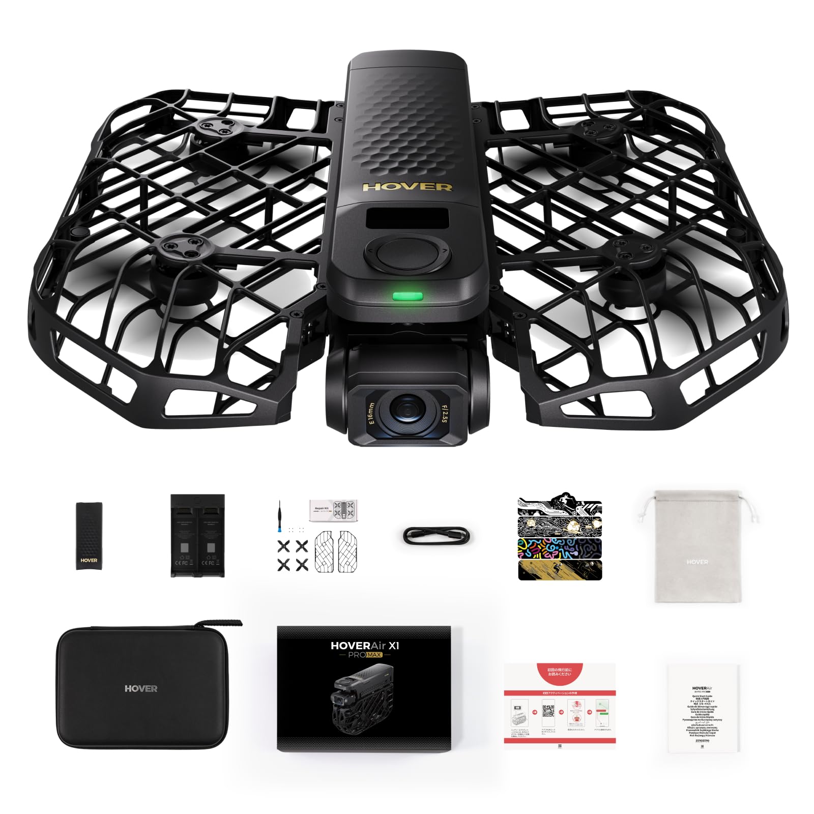 HOVERAir X1 PROMAX 8K 접이식 드론 자동귀환·추종비행 1,523,930원