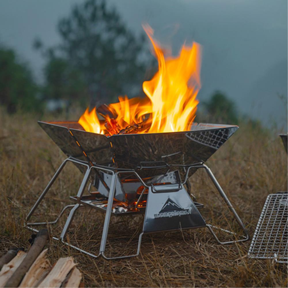 불멍도구 프로형 캠핑화로대 감성용품 구성 스텐그릴 77,400원