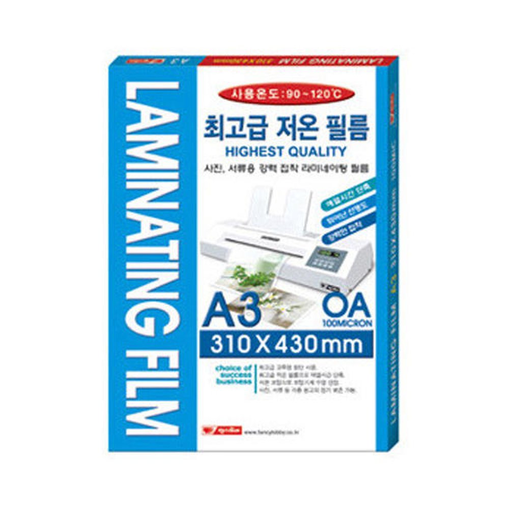 팬시로비 A3코팅지 100Mic 코팅필름 1권(100매) 34,260원