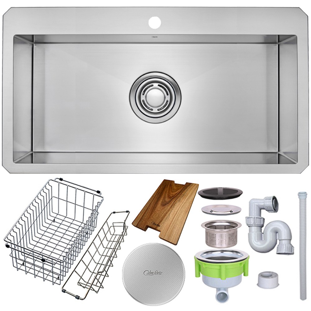 백조씽크 깜뽀르테 9835 3.5T세트 엠보코팅 리폼 사각싱크볼 씽크볼 주방싱크볼 교체, 1개 948,000원