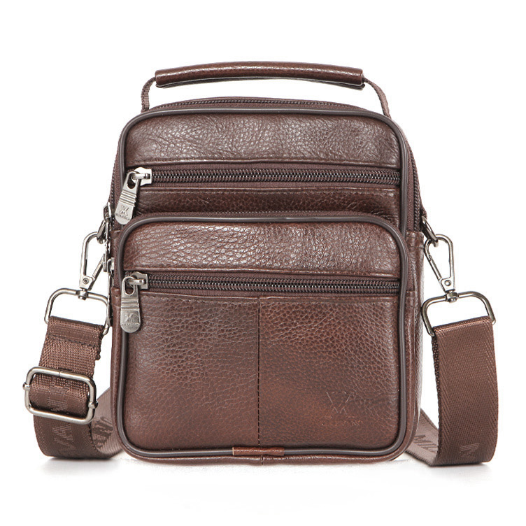 밀레바노 남성 소형 가죽가방 크로스백 MV-7501 캐주얼 데일리 숄더백 29,000원