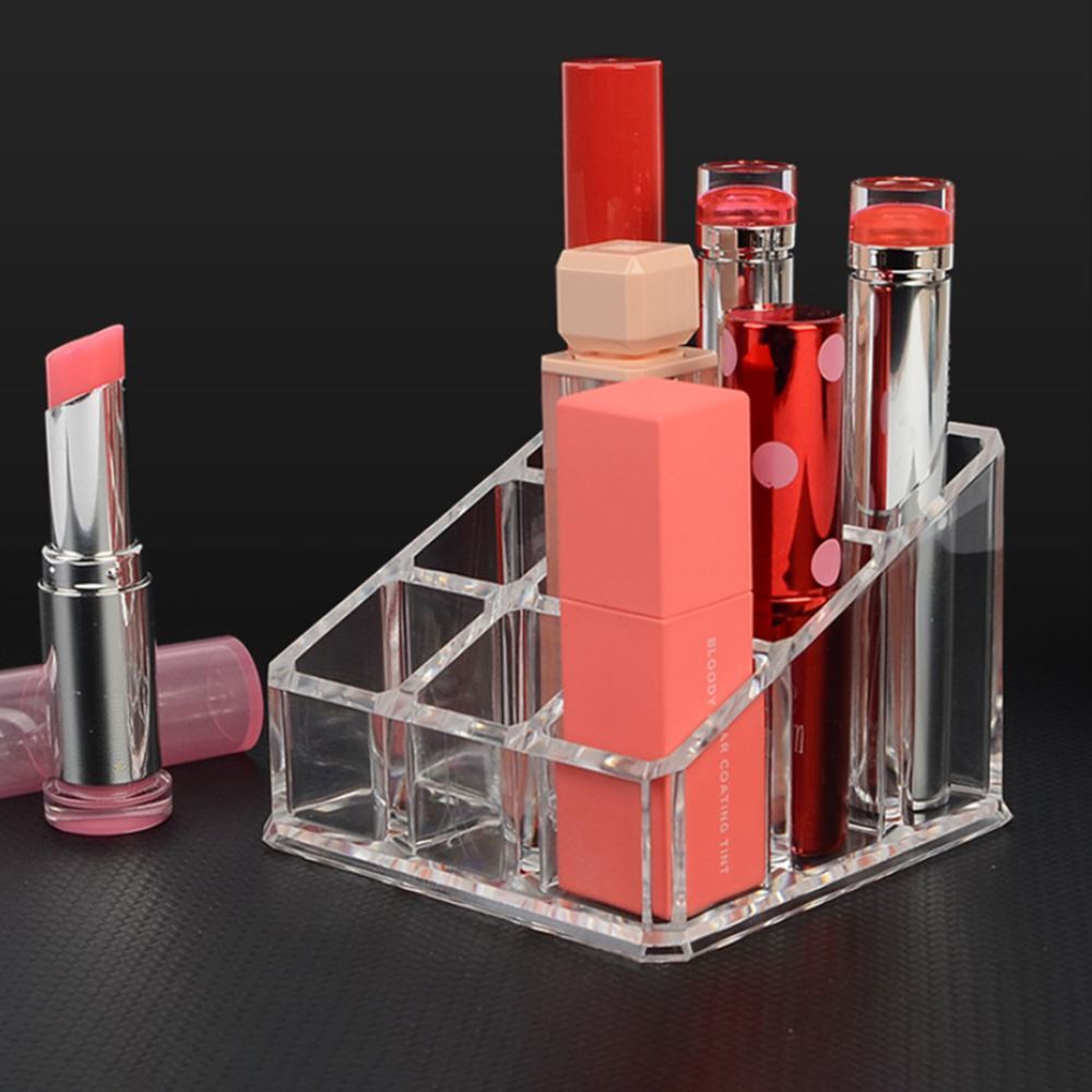9칸 투명 립스틱 케이스 선반 박스 소품 수납 펜 메이크업 5,600원