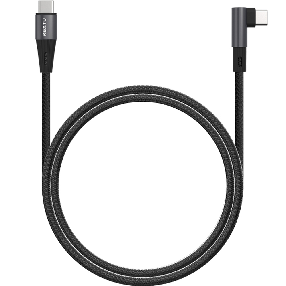 넥스트유 C타입-C타입 90도 꺾임형 초고속 충전케이블 NEXT-CCL6120U2-60W 2,480원