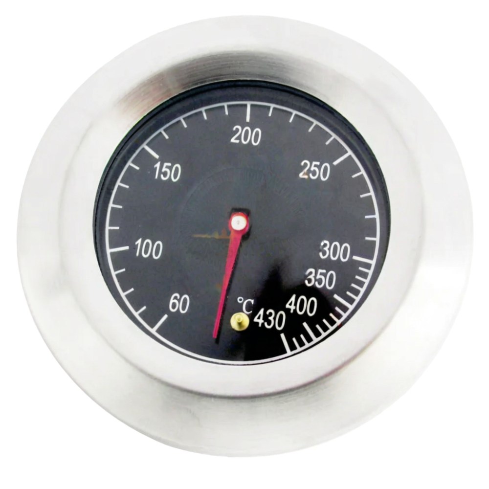 오븐 바베큐 훈연 훈제 웨버그릴 원형 온도계 항아리 탈부착 부착형 BBQ, 1개 16,490원