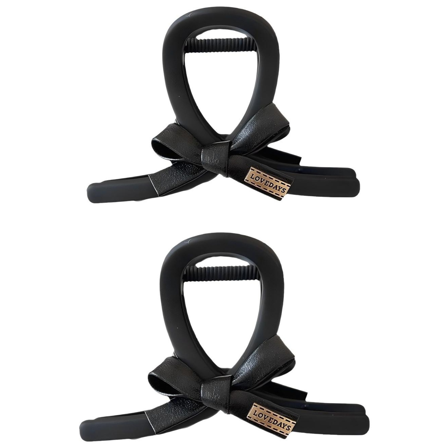 엑스비지 가죽 리본 집게핀1+1 7,800원