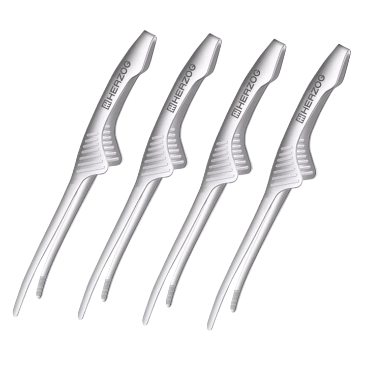 헤르조그(HERZOG) 스테인레스 요리핀셋 고기집게 만능 BBQ집게세트, 그레이, 4개 15,900원