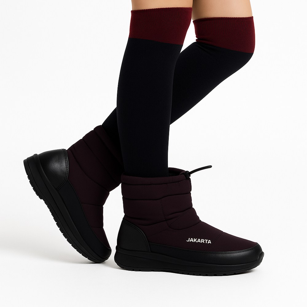 자카르타 여성 보아털 패딩 방한부츠 84,000원