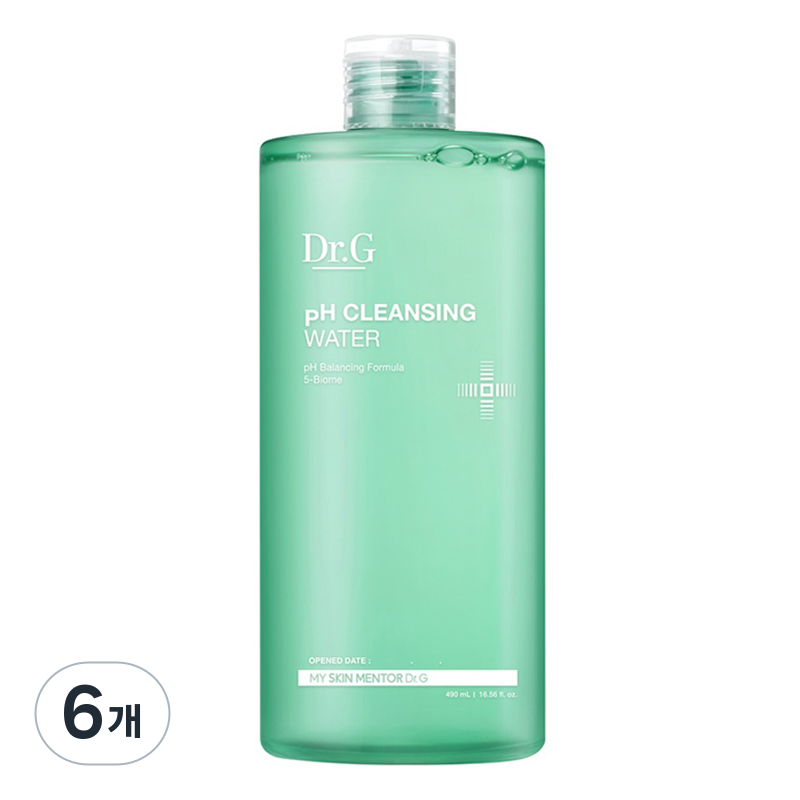 닥터지 약산성 클렌징 워터, 490ml, 6개 85,690원