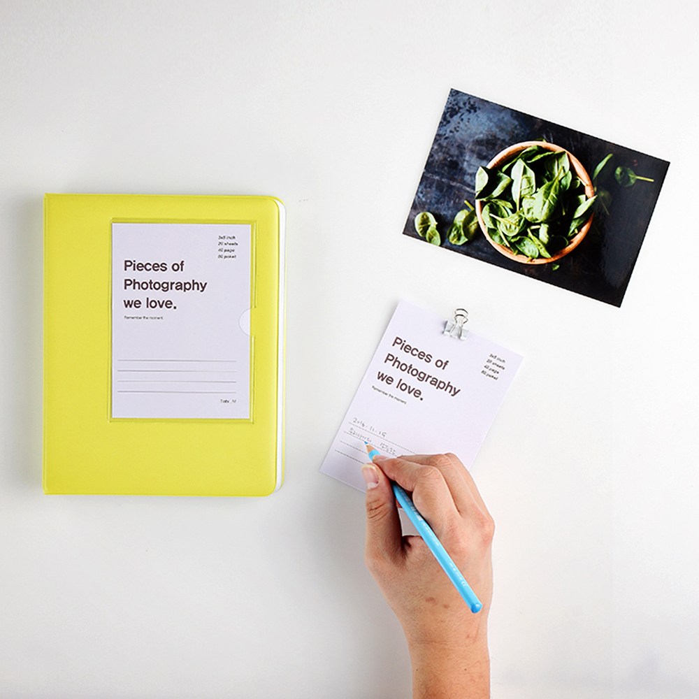 문구백서 비비드 3x5 포켓식 포토앨범, 80매 5_colors 11,500원