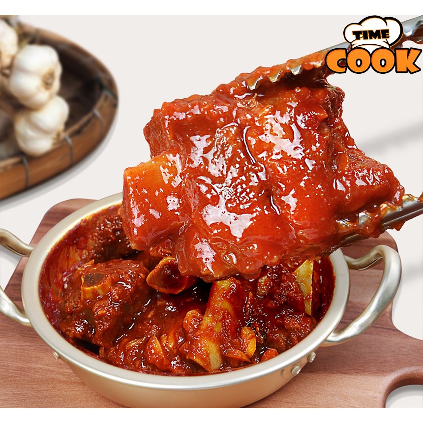 타임쿡 갈비찜 밀키트 대구 동인동식 매운맛 국내산 돼지갈비, 1개, 700g 18,900원