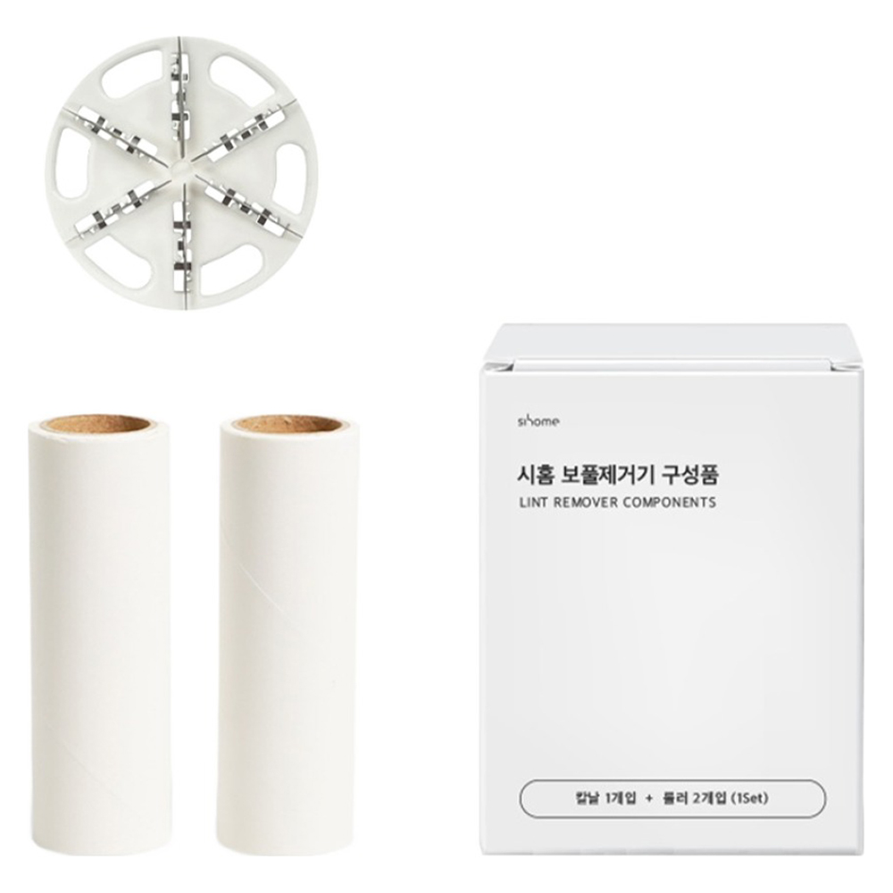 시홈 보풀제거기 다이아몬드 6중 칼날 + 테이프 클리너 2p 세트 6,800원