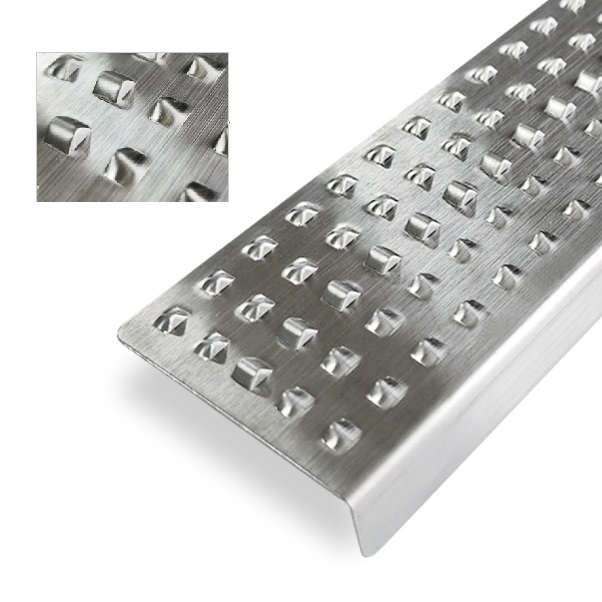 철물전 고강도 불연성 논슬립 미끄럼방지 ㄱ자형 스텐304 올스테인리스 계단 경사로 논스립 1m 35,000원