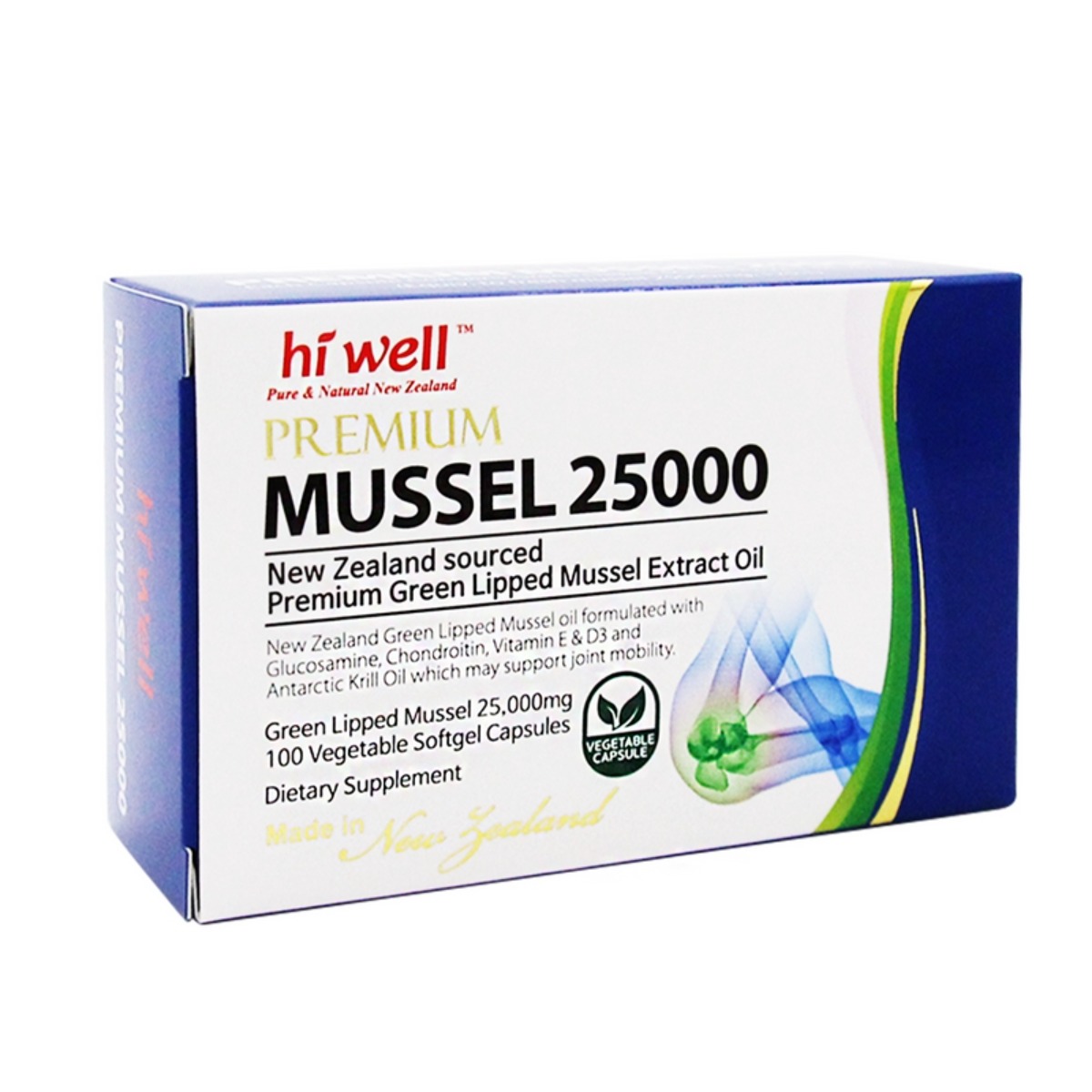 [ 하이웰 정품 ] 초록 홍합 오일 12000mg 200캡슐 초록입홍합 뉴질랜드 직구, 1개, 200정 329,000원