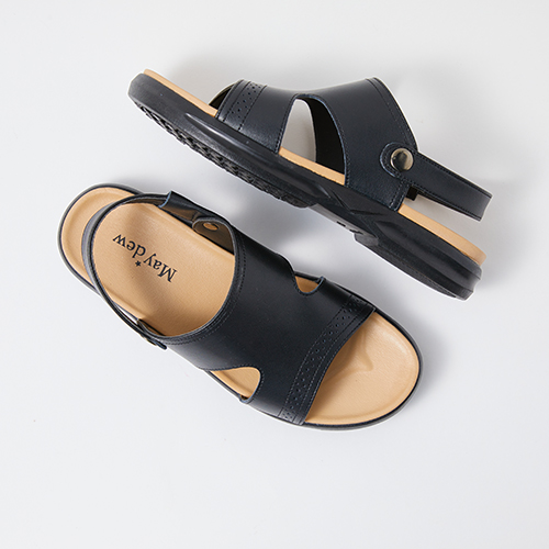 마나슬루 천연소가죽 남성용 베이직 발편한 투웨이 샌들 국내산 24,800원