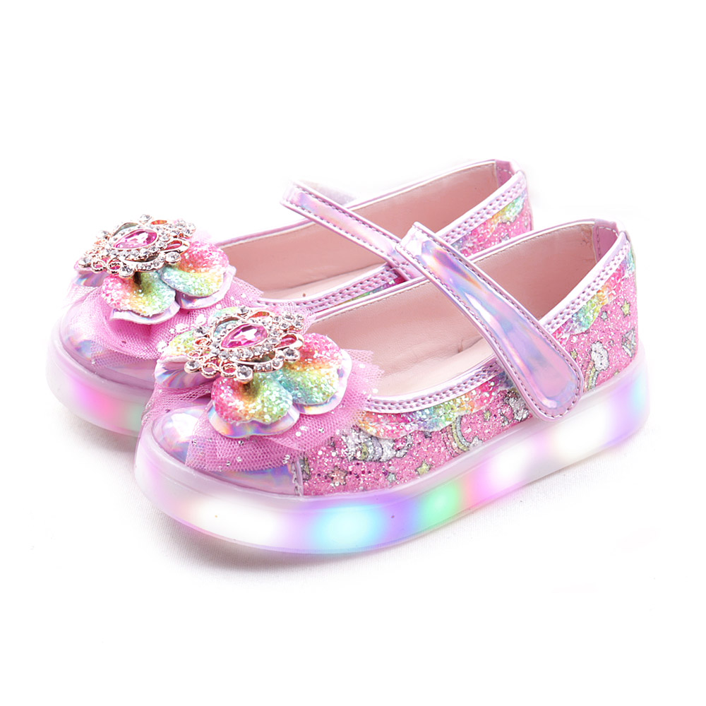 풋풋 유니 쥬얼리 LED 구두 라이팅구두 발광구두 여아구두 봄구두 신학기구두 공주구두 38,800원