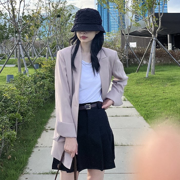 (국내 자체 제작)(당일 발송) 더블 투버튼 하이 자켓 62,800원