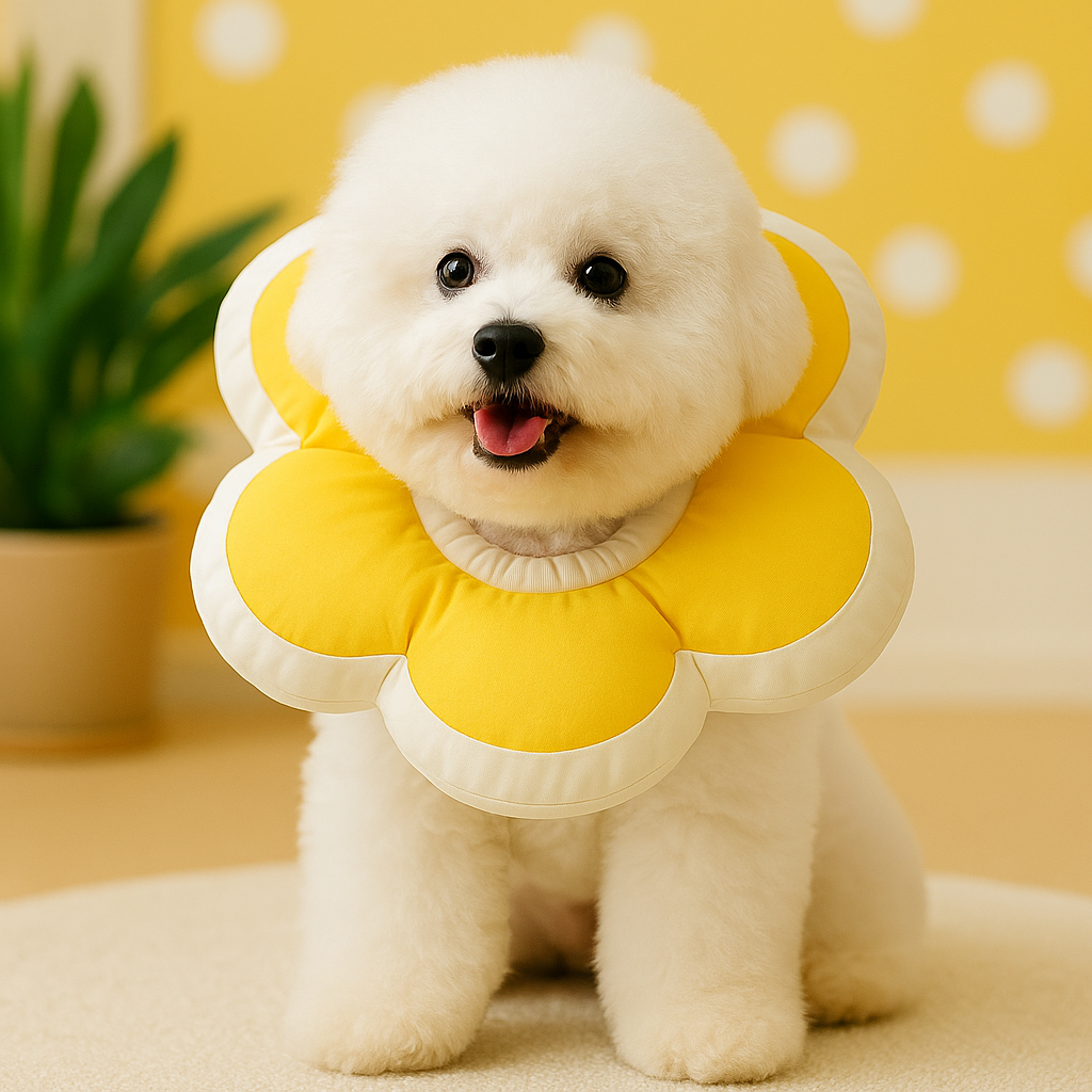 드림베이스 강아지 고양이 넥카라 수술 보호대 부드러운 솜쿠션 10,620원