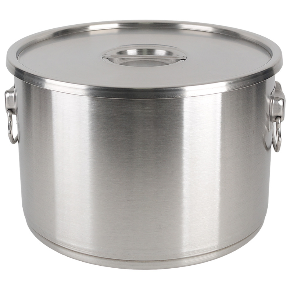 DKOREA 업소용 스텐 국솥 큰냄비 들통 곰솥 육수통, 1개, (20호) 40L, 45cm 84,000원