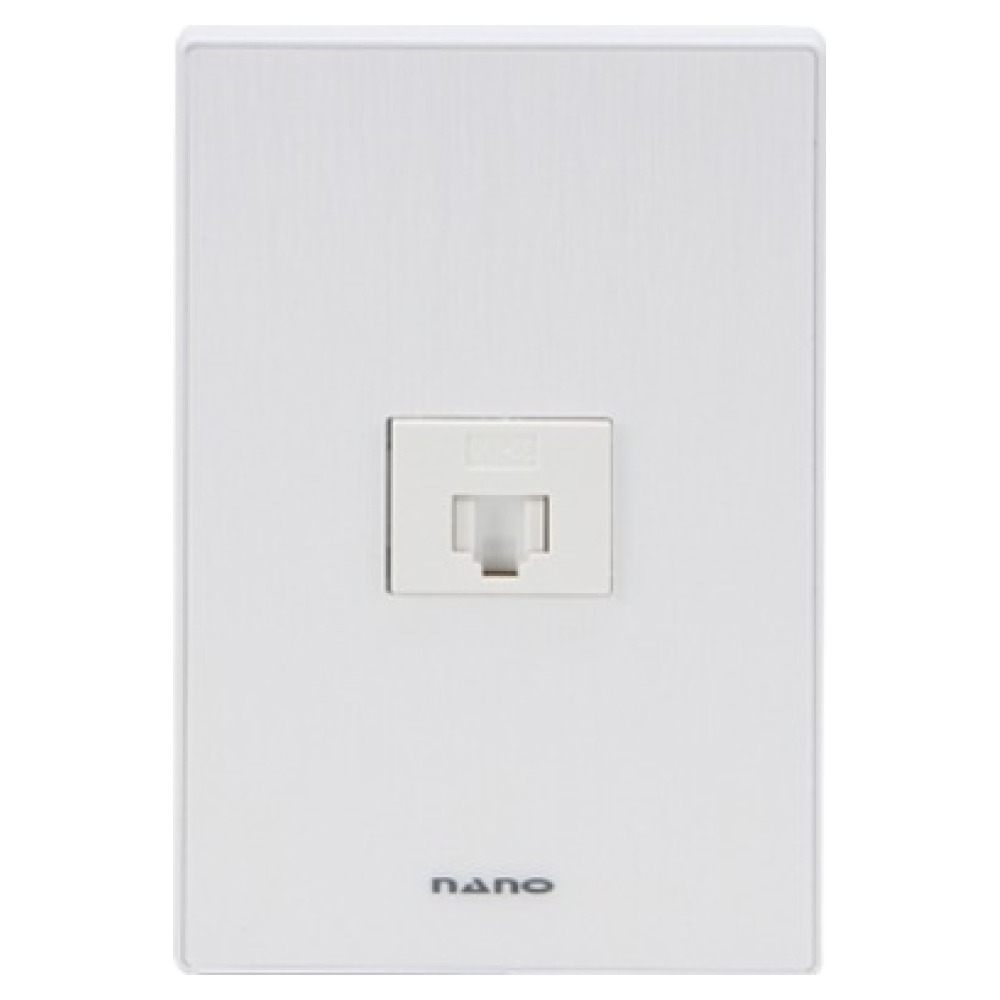 나노전기 아트2 8P 매입모듈 SIMPLE 화이트 5,800원