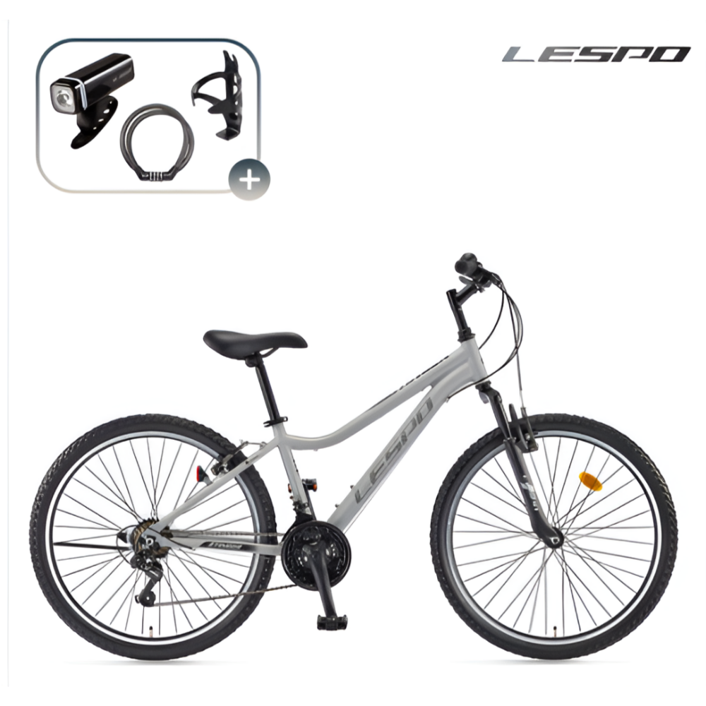 삼천리자전거 레스포 스팅거 SF 26 MTB 알루미늄 21단 2026, 1개, 172cm, 그레이(무광) 356,000원