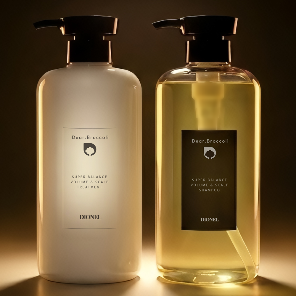 디오넬 디어브로콜리 슈퍼 발란스 볼륨 앤 스칼프 샴푸 750ml + 트리트먼트 750ml, 1세트 34,800원