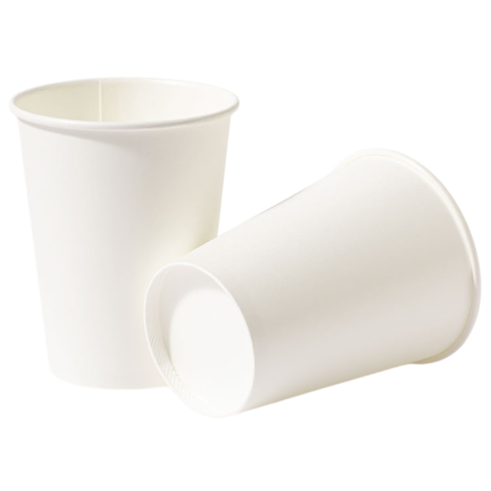 아이엠그리너 일회용 무지 화이트 대나무 종이컵 (12온스), 1개, 50개입 4,570원