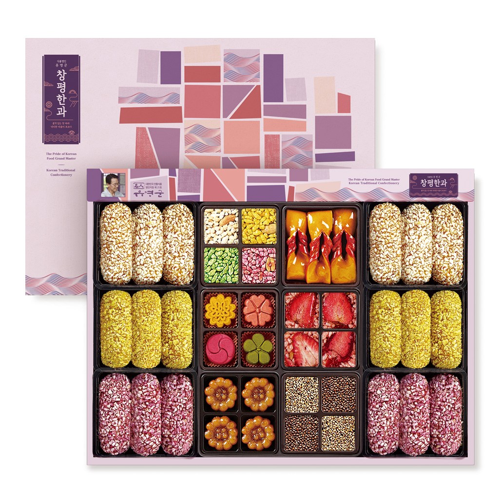 창평한과 선물세트 난초, 1세트, 616g 46,920원