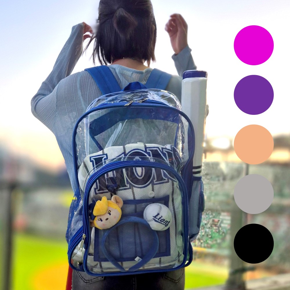 야구장 직관 가방 백팩 응원 여행 물놀이 투명 PVC  크로스백 31,500원