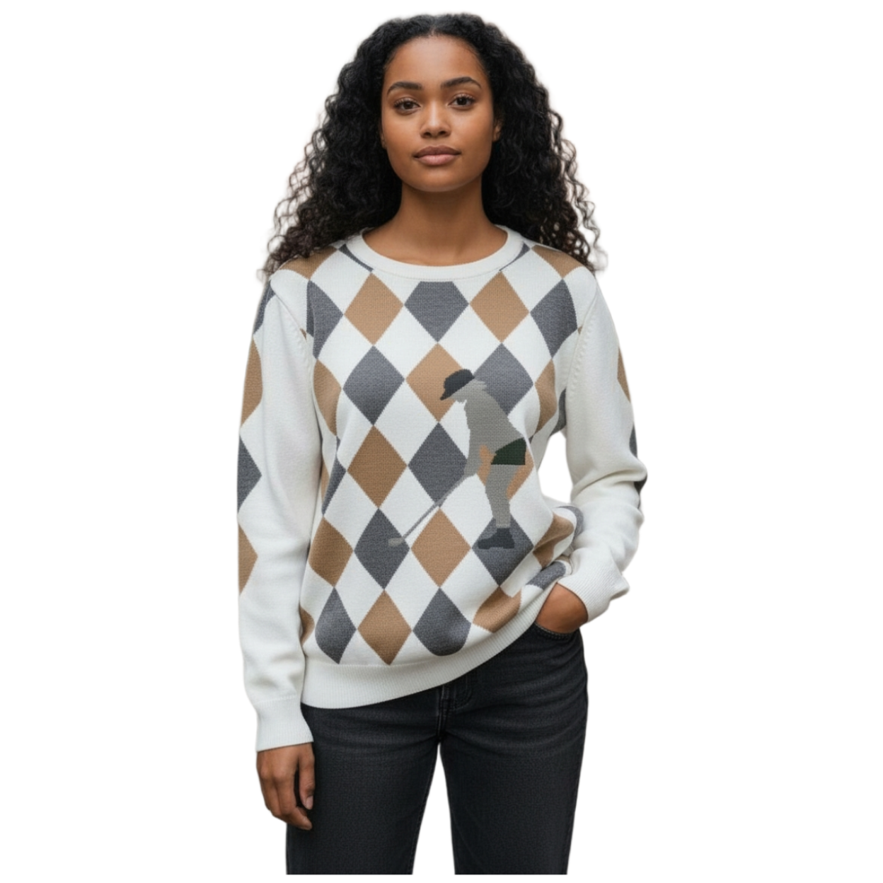 골프웨어 골프웨어니트 골프웨어인타샤 여성골프웨어니트 인타샤니트 아가일무늬 인타샤 85,000원