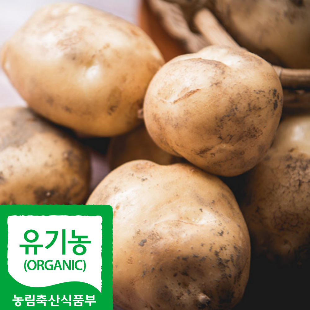 강원도 유기농 수미감자 농약걱정없는 찐감자용 쫀득한 식감, 5kg(혼합), 1박스 25,790원