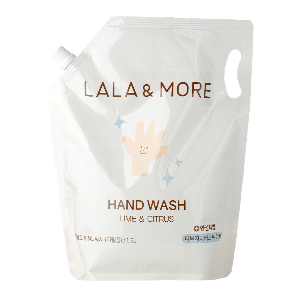 라라앤모어 라임시트러스 비건 핸드워시 리필용, 1개, 1.6L 21,000원