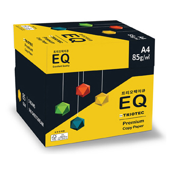 트리오텍이큐 복사용지 85g, A4, 2500매 23,000원