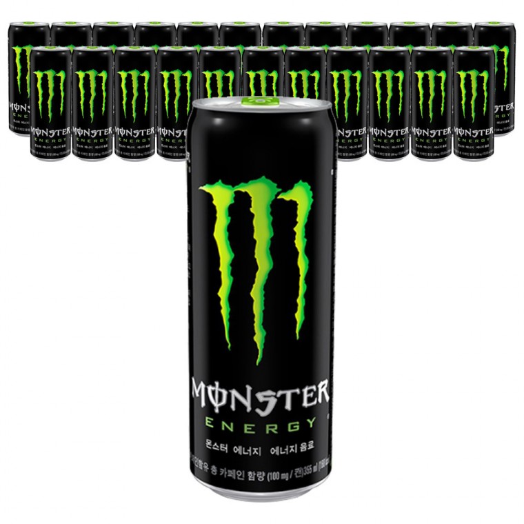 몬스터에너지 오리지널 그린 355ml 24캔 대용량 에너지드링크, 24개입, 355ml 50,820원