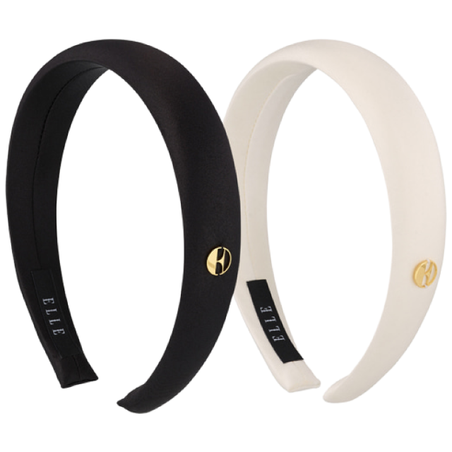 엘르주얼리 베이직 금장 로고 헤어밴드 ELHB001 23,900원