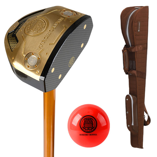 부쿠로혼마 우드 4스타 A세트 (가방, 볼) 파크골프협회 공인 대회용 파크골프채 남녀, L, 90도 849,000원