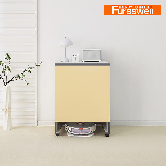 퍼스웰 로봇청소기 수납장 로보락 수납장.상판쇼바오픈형(HA_111), 다크그레이 96,000원