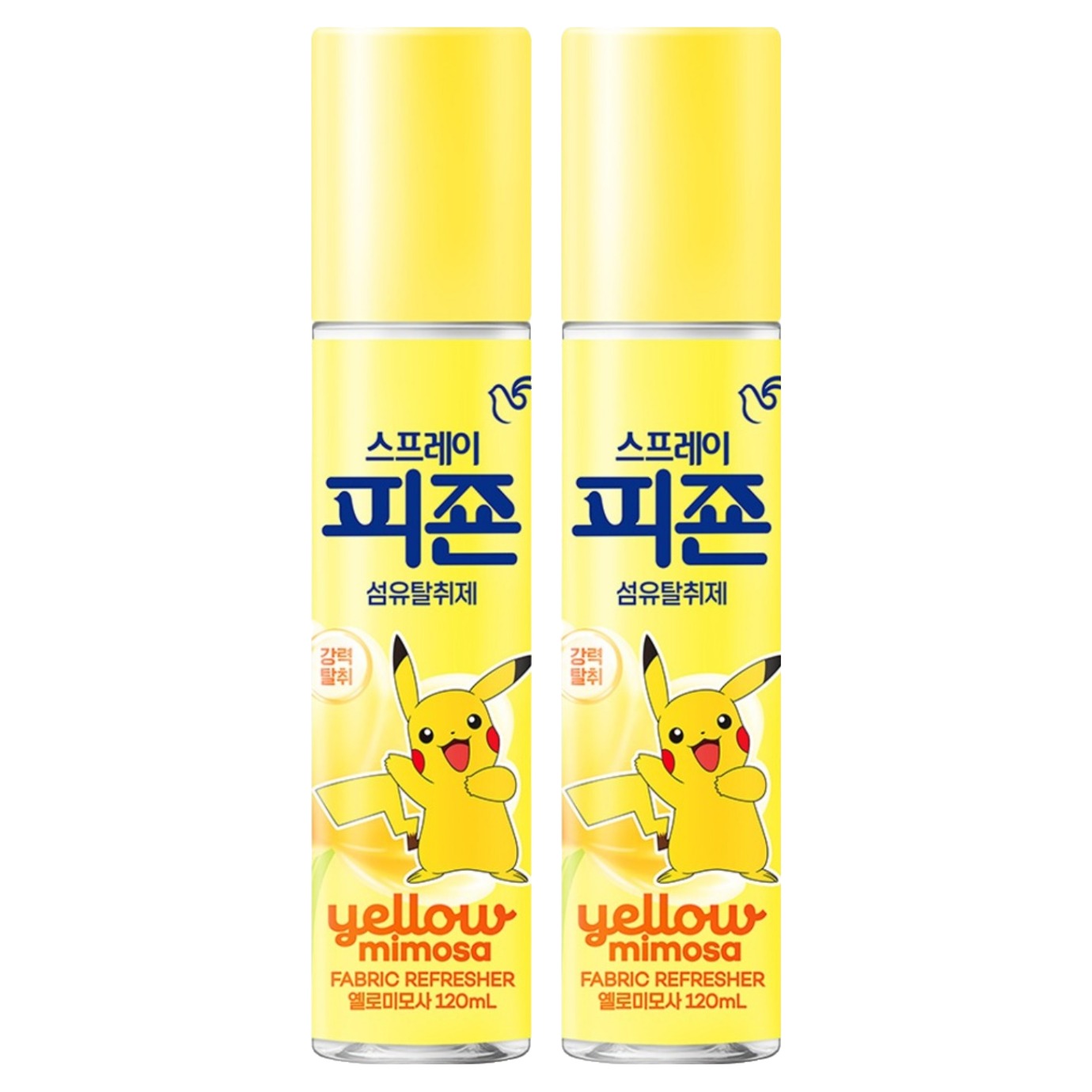 피죤 스프레이 강력 섬유탈취제 옐로미모사, 120ml, 2개 6,240원