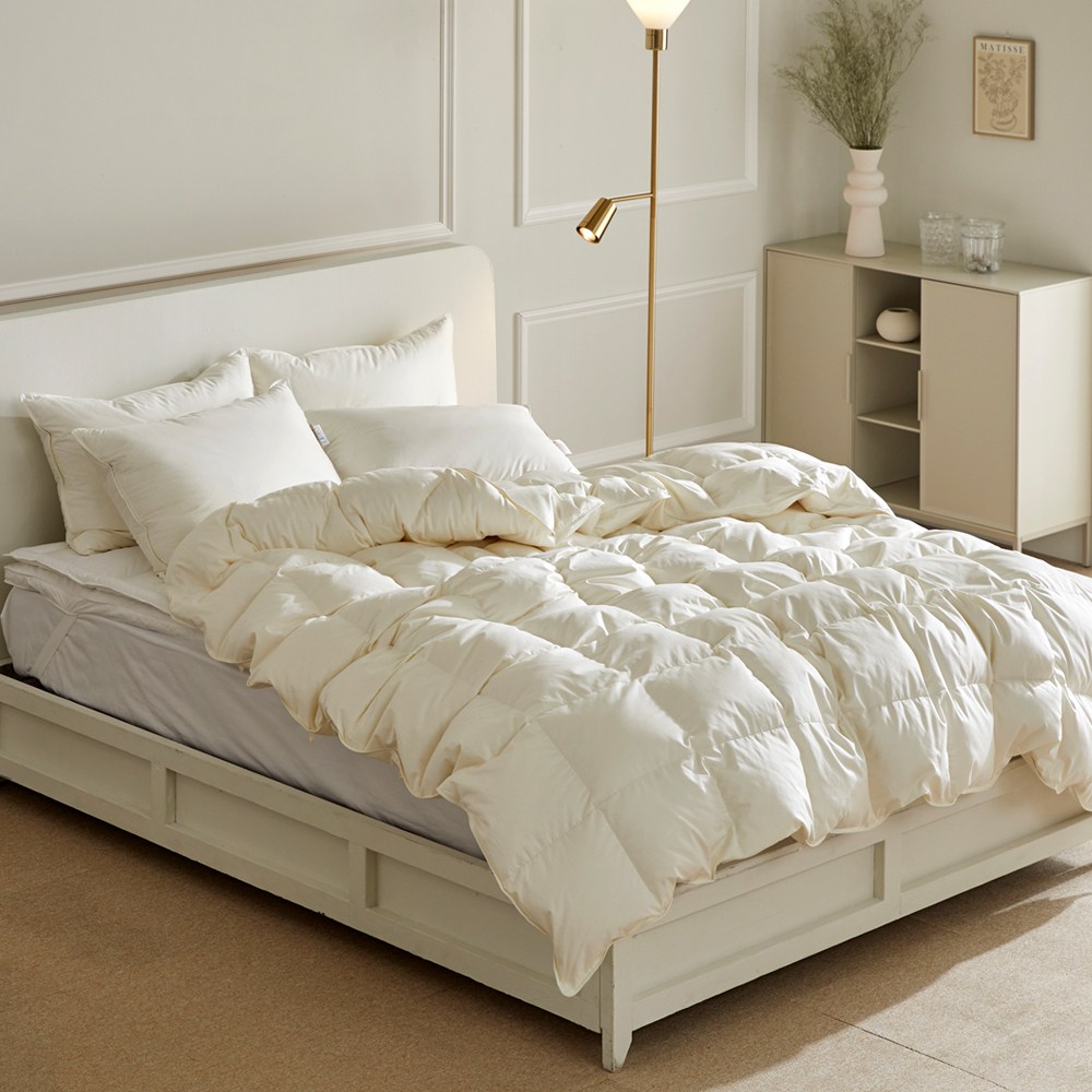 바운티풀 폴란드구스 수피마면 거위털이불 1100g 킹(K) 849,900원