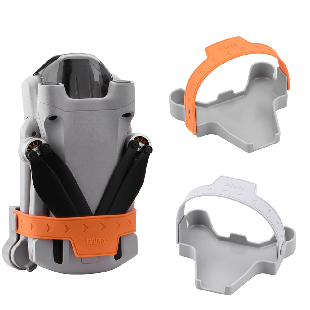 FLYMILE 미니 3/미니 3 프로 전용 프로펠러 고정 받침대 실리콘+ABS 소재 프로펠러 보호 모터 보호 휴대 보관용 액세서리, 1개, orange 14,000원