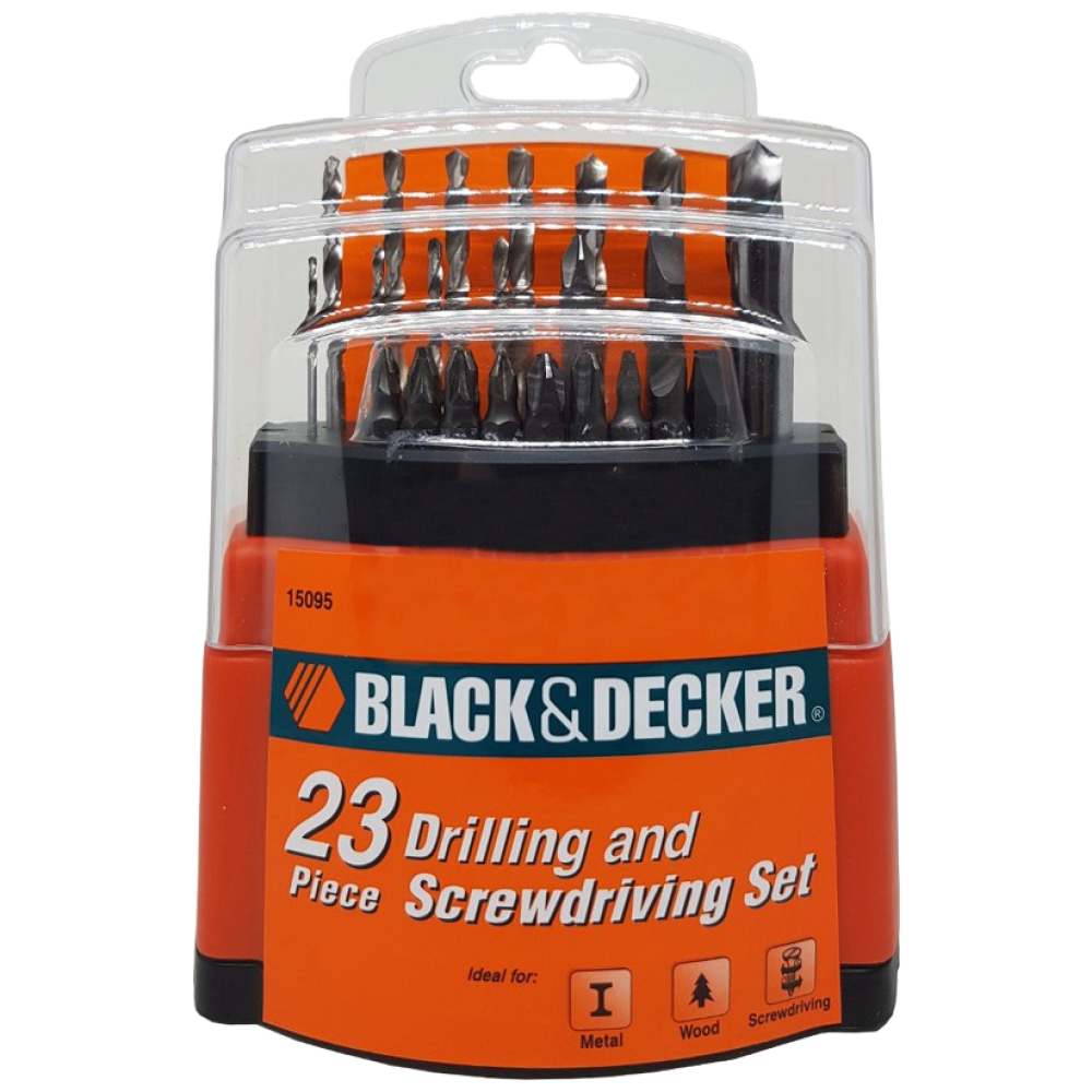 블랙앤데커 드릴 드라이버 비트 세트 23PCS 15095, 1개 18,400원