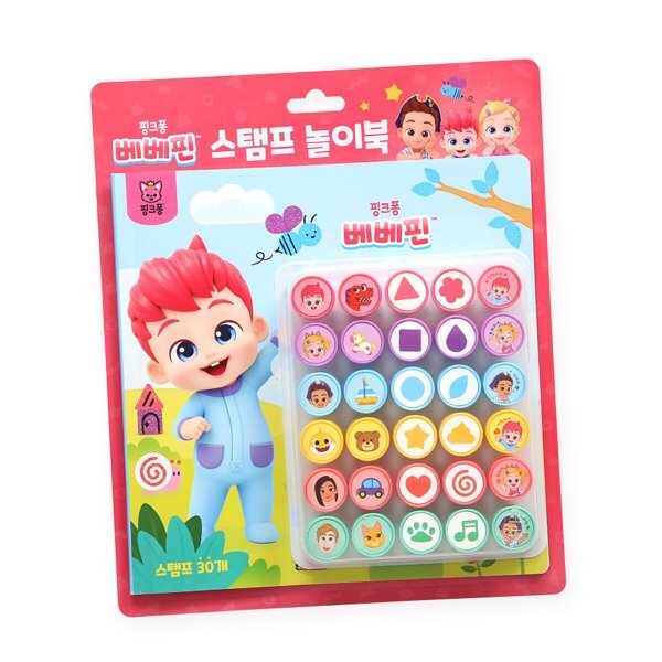 핑크퐁 베베핀 스탬프 놀이북 17,900원