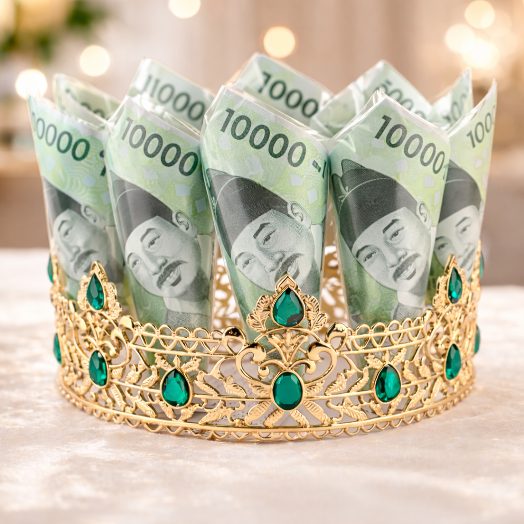 픽클리 생신 축하 티아라 머리띠  용돈 생일 왕관 파티 용품 어버이날 선물 10,900원