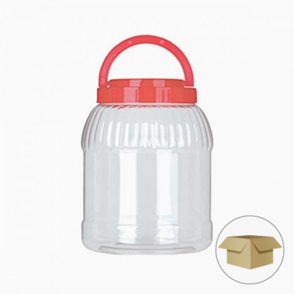 병도매닷컴 광구 원형 4400g 4.4L 1박스 60개 플라스틱 젓갈통 손잡이 광구 식품 반찬 용기 SP-54 117,500원