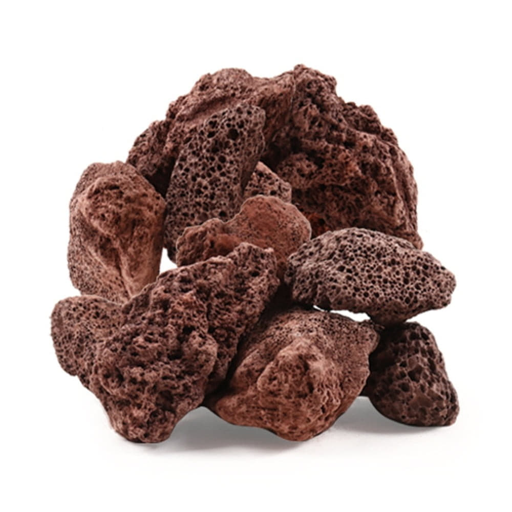 미미네아쿠아 리얼 화산석 레드 작은크기 3-5cm 5kg전후 12,500원