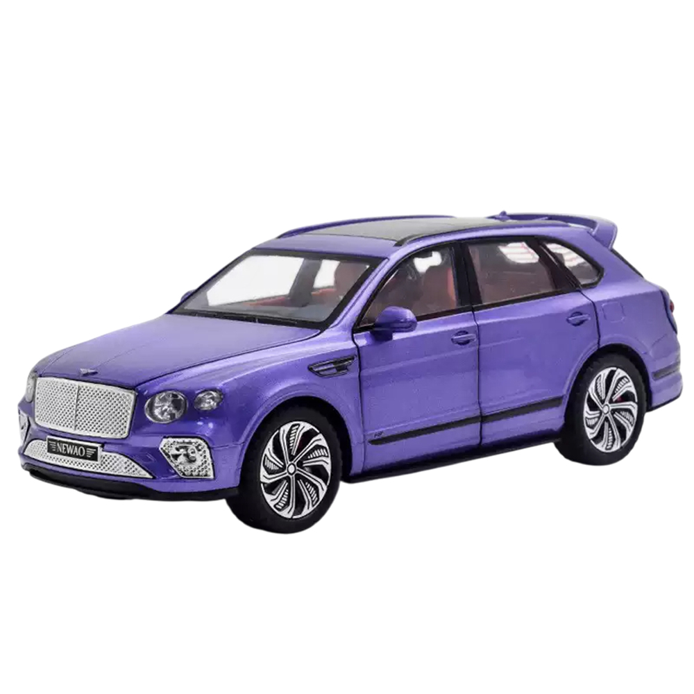 마이카 다이캐스트 합금 1:24 벤틀리 벤테이가 모델 자동차 모형 피규어 장식, 1개, 02.퍼플 39,800원