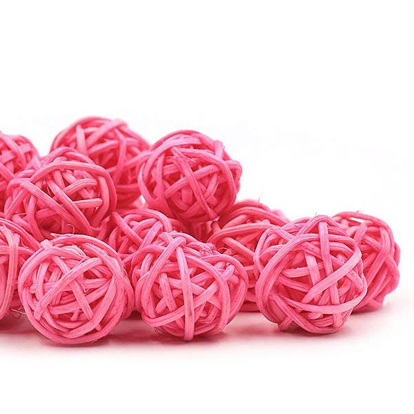 라탄볼 발향볼, 핑크, 60개 8,700원