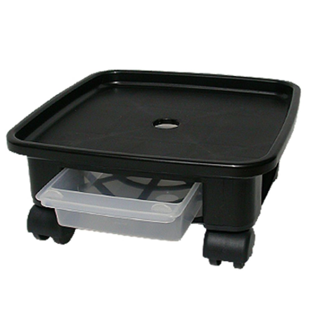 플라팜 이동식 정사각 화분받침대, 블랙, 1개 5,740원