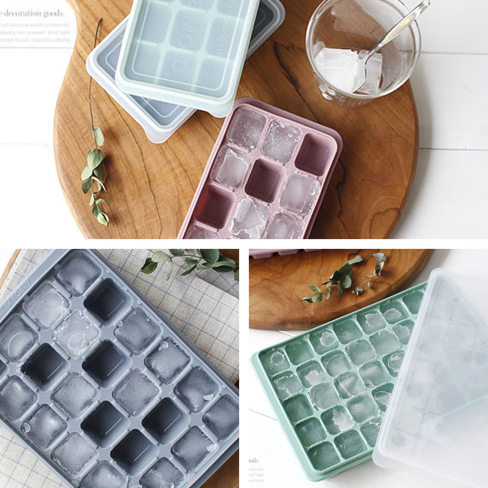 파스텔 실리콘 아이스몰드5종 (12구 15구 24구 28구 40구) 아이스트레이 얼음틀 9,000원