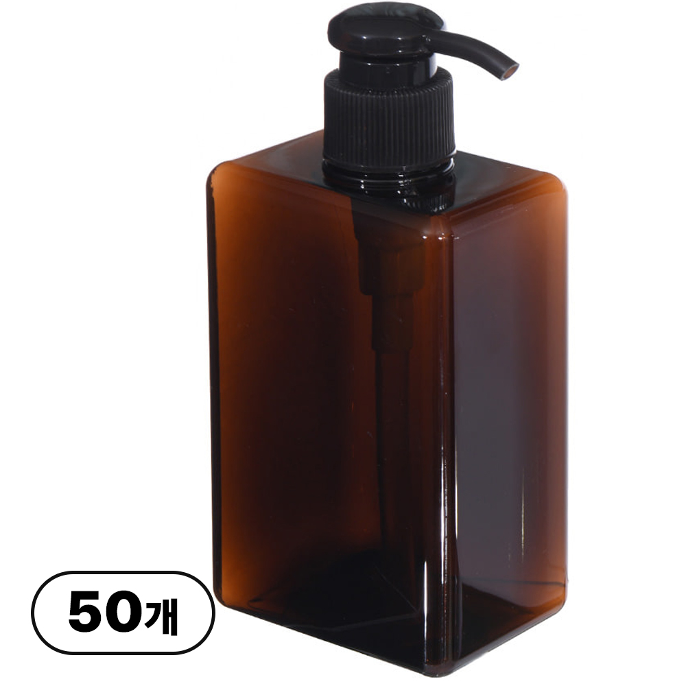 [50개묶음판매] 친환경 PETG 사각 디스펜서 100ml 150ml 250ml 280ml 450ml 샴푸 물비누 용기 81,120원