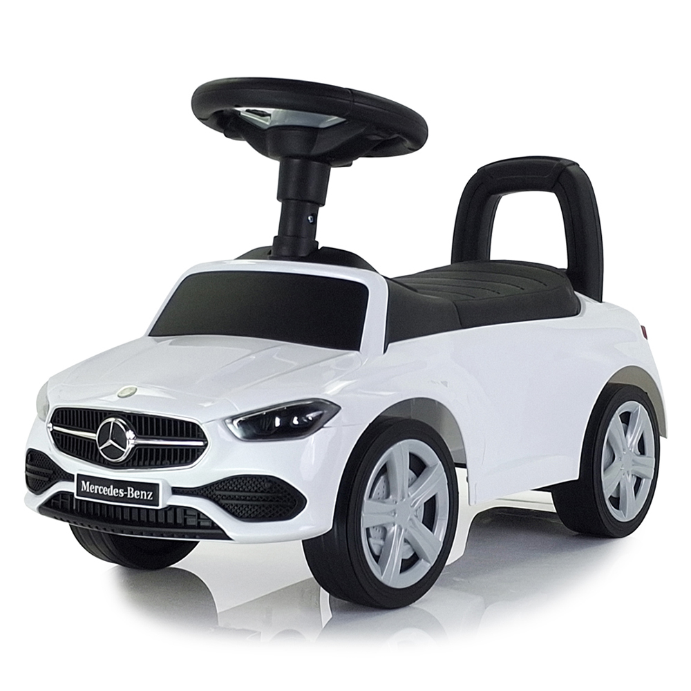 펀엔베이비 벤츠 C Class 무소음붕붕카, 화이트 + 블랙, 1개 46,800원